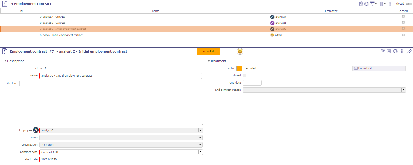 Leaves rights earned